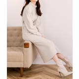 女性らしさ溢れるゆるふわ感。オフタートルマーメイドソフトニットワンピース | JULIA BOUTIQUE | 詳細画像43