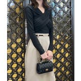 ギャザーカシュクールカットソー  | JULIA BOUTIQUE | 詳細画像7 