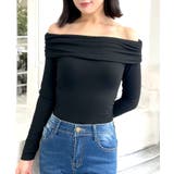 ギャザーオフショルカットソー | JULIA BOUTIQUE | 詳細画像1
