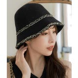 ツイードパイピングチューリップハット | JULIA BOUTIQUE | 詳細画像5