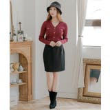 ツイードパイピングチューリップハット | JULIA BOUTIQUE | 詳細画像9