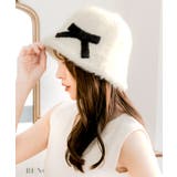 リボンモチーフが可愛い。リボンモチーフチューリップハット | JULIA BOUTIQUE | 詳細画像13