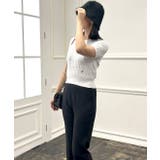 モチーフ付き半袖ニット | JULIA BOUTIQUE | 詳細画像10