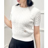 モチーフ付き半袖ニット | JULIA BOUTIQUE | 詳細画像11