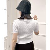 モチーフ付き半袖ニット | JULIA BOUTIQUE | 詳細画像16