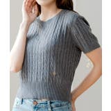 モチーフ付き半袖ニット | JULIA BOUTIQUE | 詳細画像18