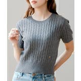 モチーフ付き半袖ニット | JULIA BOUTIQUE | 詳細画像23