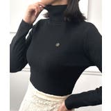 モチーフ付きタートルニット [24672 長袖 | JULIA BOUTIQUE | 詳細画像6 