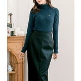 モチーフ付きタートルニット [24672 長袖 | JULIA BOUTIQUE | 詳細画像26 