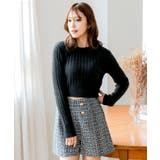 リブニットショート丈トップス/24673 | JULIA BOUTIQUE | 詳細画像11