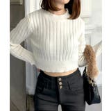 リブニットショート丈トップス/24673 | JULIA BOUTIQUE | 詳細画像20