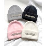 ビジュー付きニットキャップ/24678 | JULIA BOUTIQUE | 詳細画像1