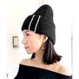 ビジューラインニットキャップ/24683 | JULIA BOUTIQUE | 詳細画像4