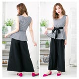 2点セット・ウエストリボン付きペプラムチュニックセットアップ/510262 | JULIA BOUTIQUE | 詳細画像19