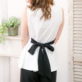 2点セット・ウエストリボン付きペプラムチュニックセットアップ/510262 | JULIA BOUTIQUE | 詳細画像27