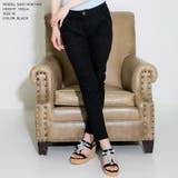 【ブラック】 | 無地カラー美脚スキニーパンツ [510303] | JULIA BOUTIQUE