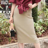 スリットデザインリブニットタイトスカート [510333] | JULIA BOUTIQUE | 詳細画像19 