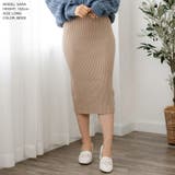 スリットデザインリブニットタイトスカート [510333] | JULIA BOUTIQUE | 詳細画像29 