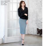 スリットデザインリブニットタイトスカート [510333] | JULIA BOUTIQUE | 詳細画像37 