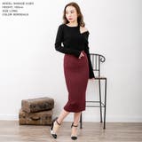 スリットデザインリブニットタイトスカート [510333] | JULIA BOUTIQUE | 詳細画像41 