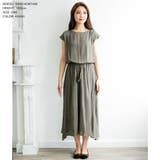 タッセル付きフレンチスリーブマキシワンピース/510410 | JULIA BOUTIQUE | 詳細画像4