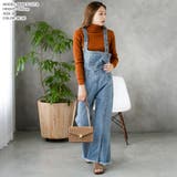 ハイウエストフレアデニムサロペットオールインワン | JULIA BOUTIQUE | 詳細画像17
