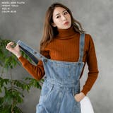 ハイウエストフレアデニムサロペットオールインワン | JULIA BOUTIQUE | 詳細画像18