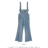 ハイウエストフレアデニムサロペットオールインワン | JULIA BOUTIQUE | 詳細画像2