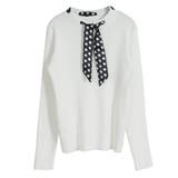 スカーフ付きハイネックニットトップス [510497] | JULIA BOUTIQUE | 詳細画像8 