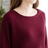 ラグランスリーブリブニットトップス＆スカートセットアップ [510500] | JULIA BOUTIQUE | 詳細画像13 