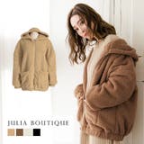 ボアフードジャケット | JULIA BOUTIQUE | 詳細画像1