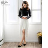バックリボンスカーフリブニットトップス・カットソー [510550] | JULIA BOUTIQUE | 詳細画像16 