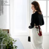 バックリボンスカーフリブニットトップス・カットソー [510550] | JULIA BOUTIQUE | 詳細画像18 