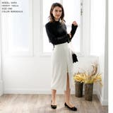 バックリボンスカーフリブニットトップス・カットソー [510550] | JULIA BOUTIQUE | 詳細画像20 