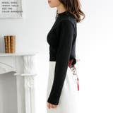 バックリボンスカーフリブニットトップス・カットソー [510550] | JULIA BOUTIQUE | 詳細画像5 