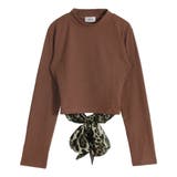 バックリボンスカーフリブニットトップス・カットソー [510550] | JULIA BOUTIQUE | 詳細画像8 