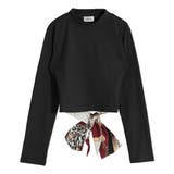バックリボンスカーフリブニットトップス・カットソー [510550] | JULIA BOUTIQUE | 詳細画像9 