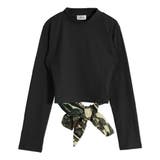 バックリボンスカーフリブニットトップス・カットソー [510550] | JULIA BOUTIQUE | 詳細画像10 