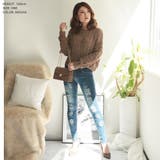 モールヤーンケーブル編みニットトップス [510551] | JULIA BOUTIQUE | 詳細画像22 