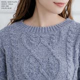 モールヤーンケーブル編みニットトップス [510551] | JULIA BOUTIQUE | 詳細画像12 