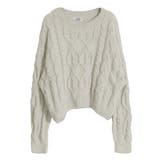 モールヤーンケーブル編みニットトップス [510551] | JULIA BOUTIQUE | 詳細画像8 