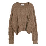 モールヤーンケーブル編みニットトップス [510551] | JULIA BOUTIQUE | 詳細画像10 