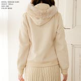 フェイクファー付裏起毛スウェットフードパーカー | JULIA BOUTIQUE | 詳細画像6