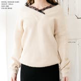 花柄レースネックデザインニットトップス | JULIA BOUTIQUE | 詳細画像4