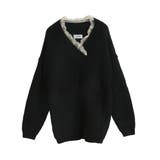 花柄レースネックデザインニットトップス | JULIA BOUTIQUE | 詳細画像7