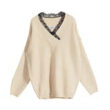 花柄レースネックデザインニットトップス | JULIA BOUTIQUE | 詳細画像8