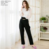 ベルト付きハイウエストテーパードパンツ | JULIA BOUTIQUE | 詳細画像18