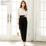 ベルト付きハイウエストテーパードパンツ | JULIA BOUTIQUE | 詳細画像22