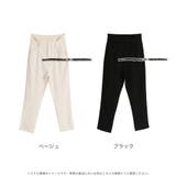 ベルト付きハイウエストテーパードパンツ | JULIA BOUTIQUE | 詳細画像2