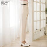 ベルト付きハイウエストテーパードパンツ | JULIA BOUTIQUE | 詳細画像5
